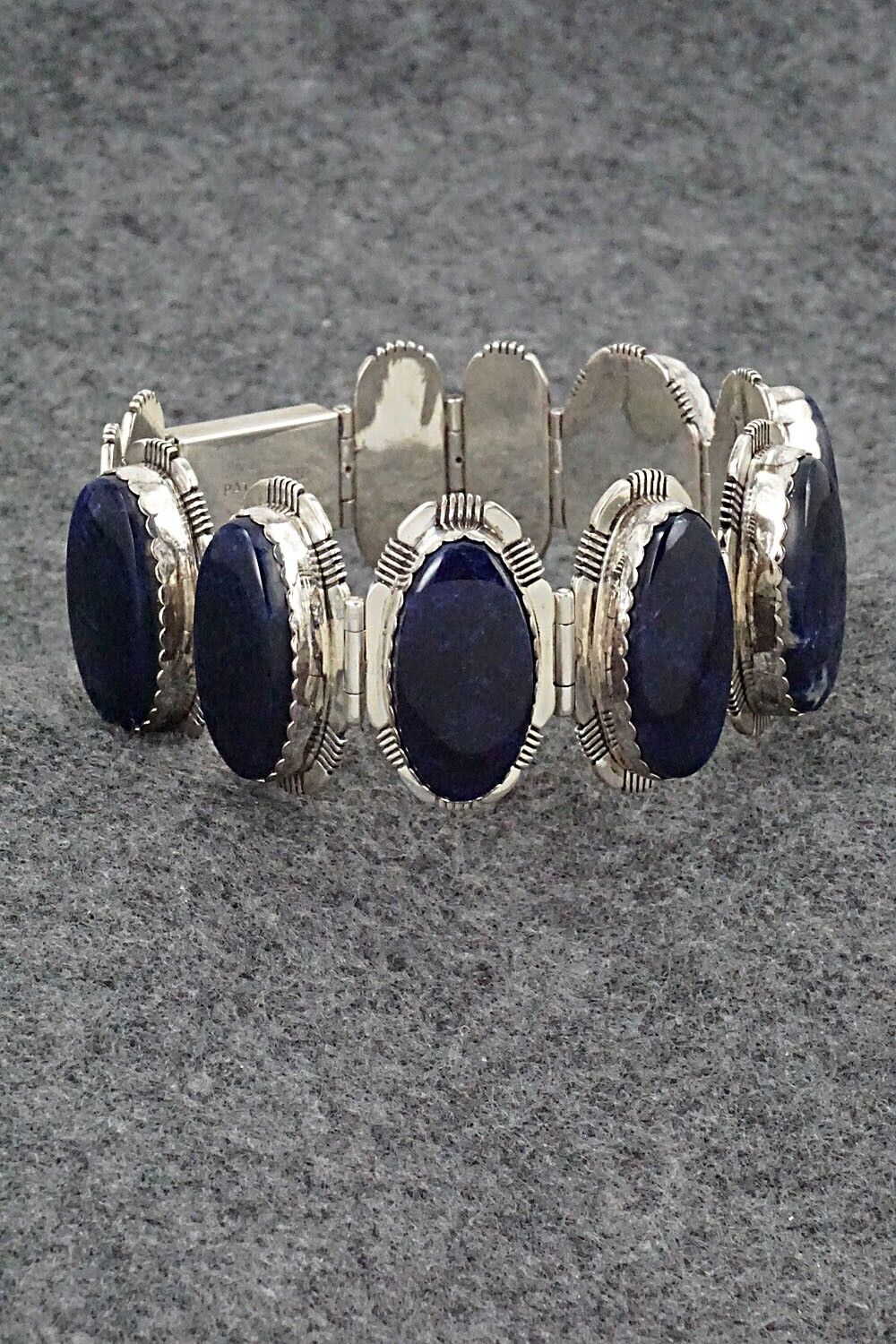 Sodalite & Sterling Silver Bracelet - Pat Bedoni