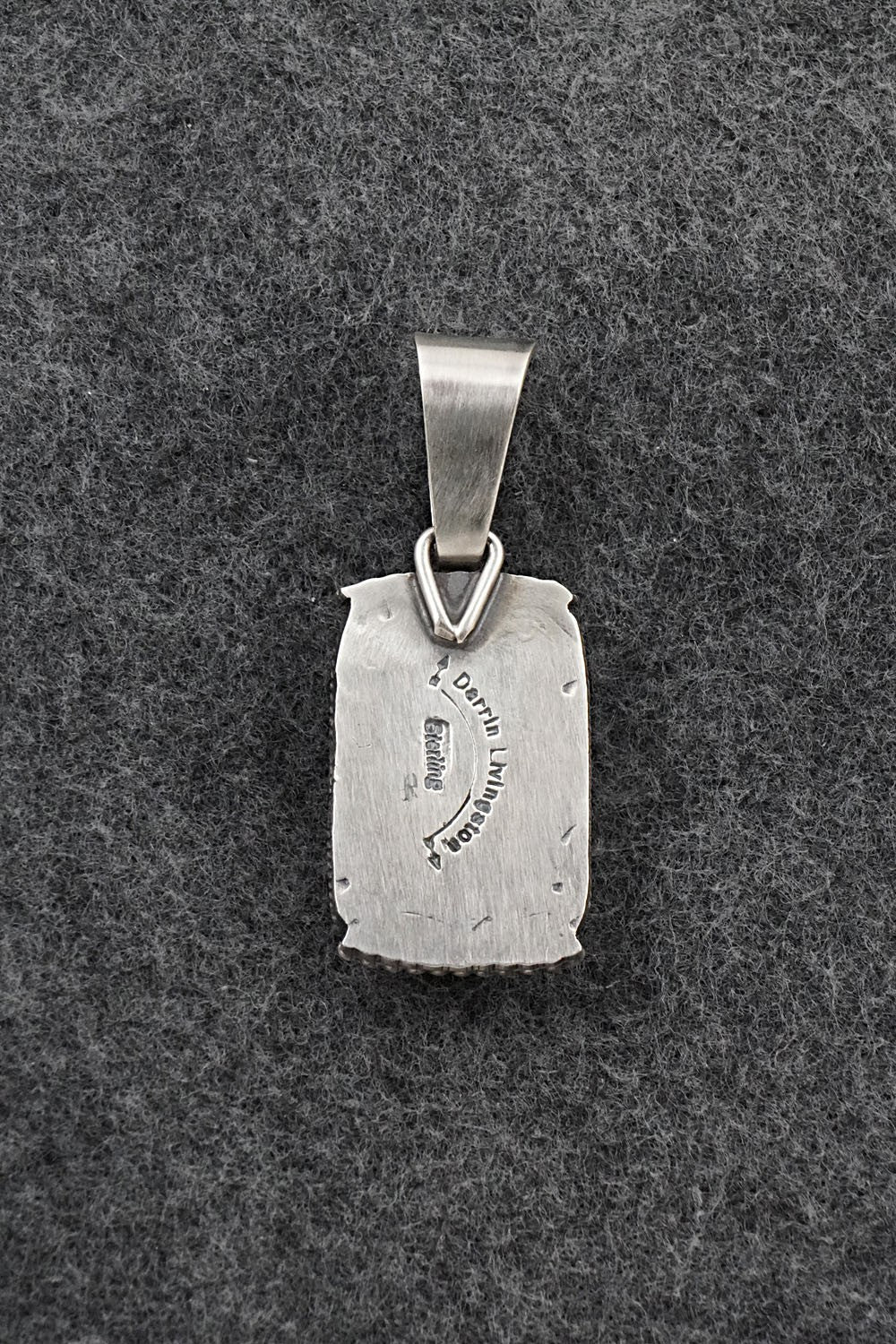 Variscite & Sterling Silver Pendant - Darrin Livingston