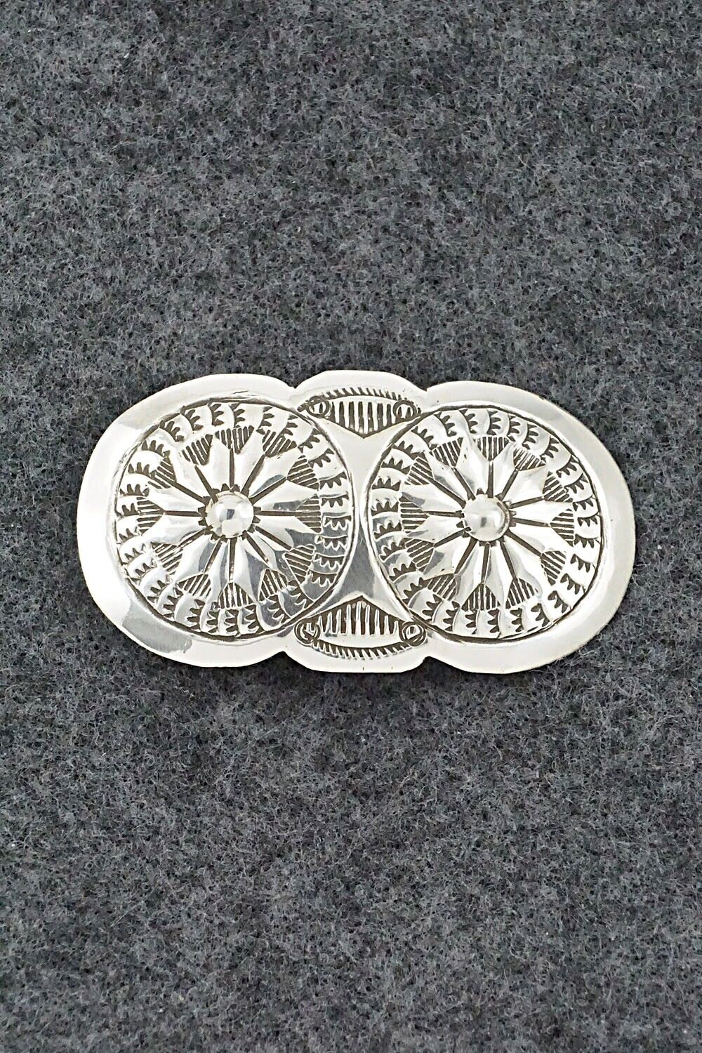 Sterling Silver Hair Barrette - Arlene Soce