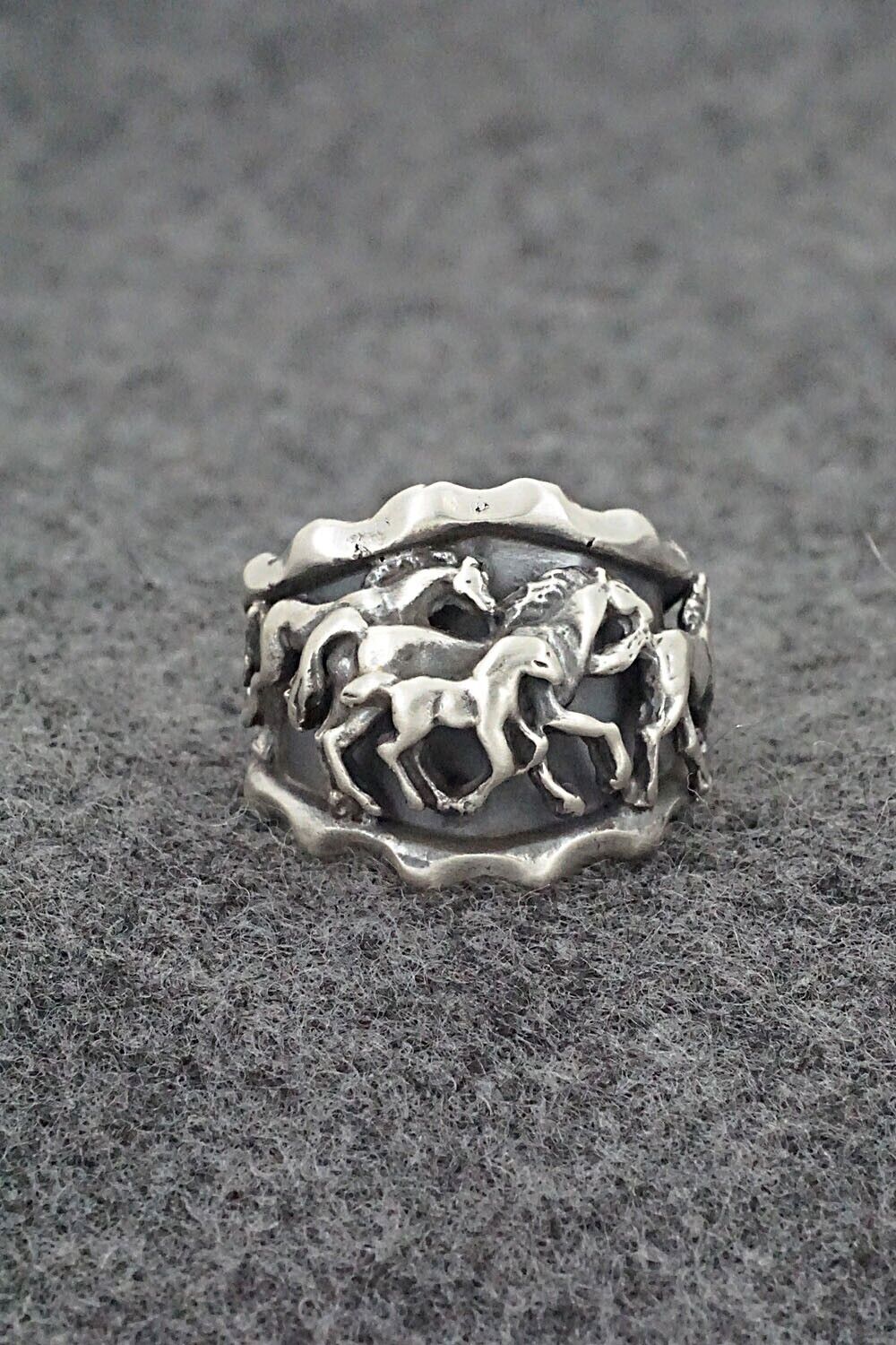 Sterling Silver Ring - Genevieve Francisco - Size 7