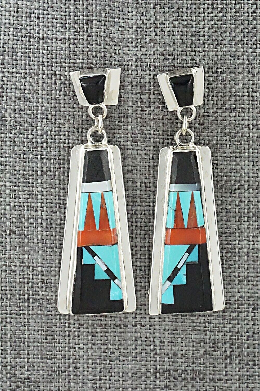 Multi-Stone & Sterling Silver Earrings - Patty Edaakie