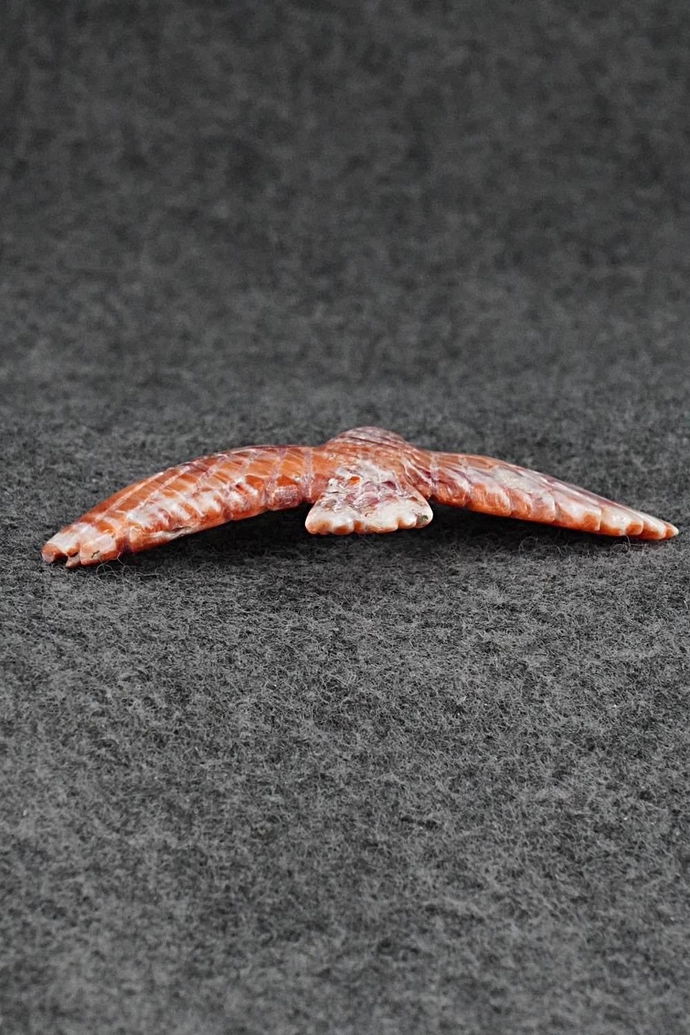 Eagle Zuni Fetish Carving - Erick Lonjose