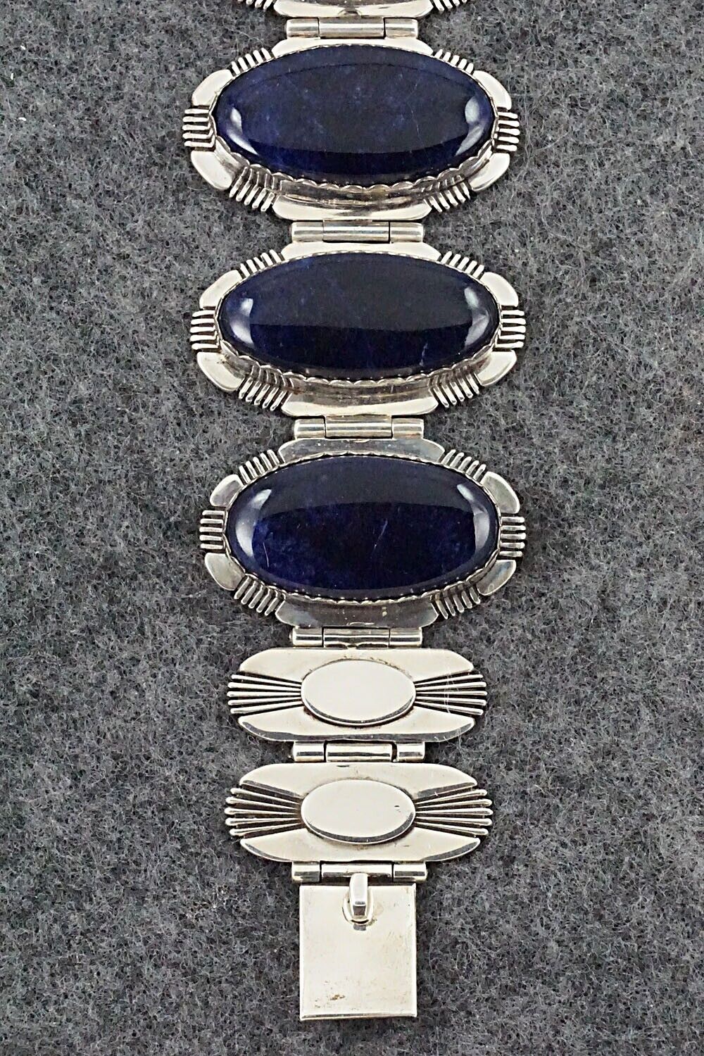 Sodalite & Sterling Silver Bracelet - Pat Bedoni