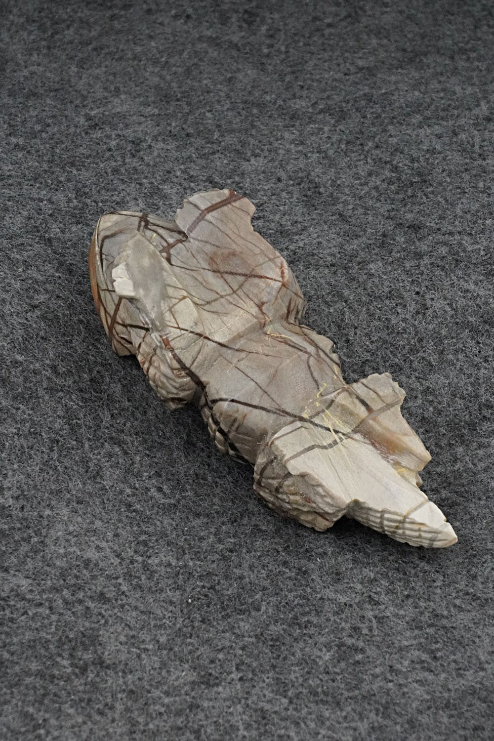 Horned Toad Zuni Fetish Carving - Tony Mackel