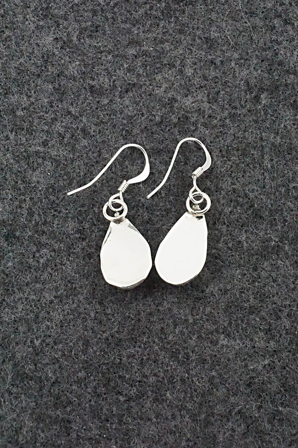Turquoise & Sterling Silver Earrings - Angeline Platero