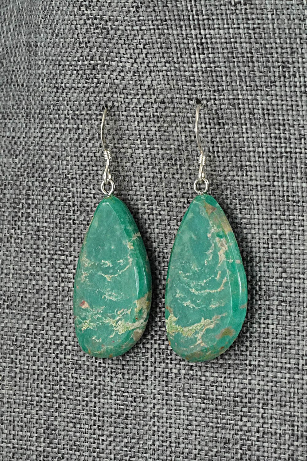 Turquoise & Sterling Silver Earrings - Tammy Nolcot