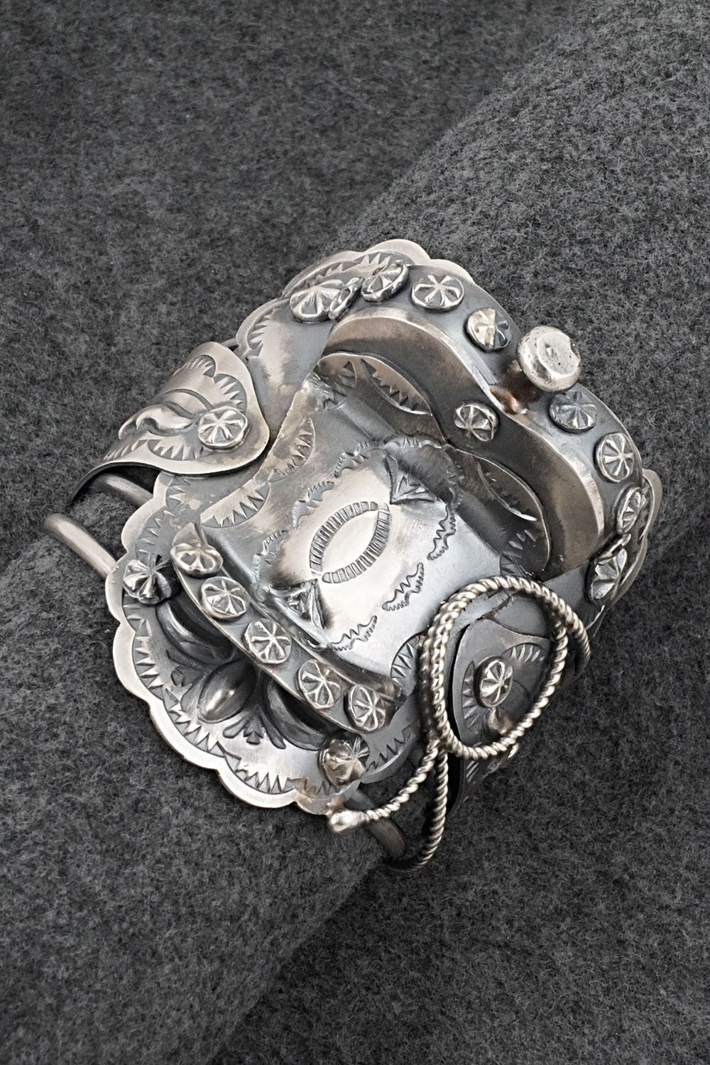 Sterling Silver Bracelet - Tim Yazzie