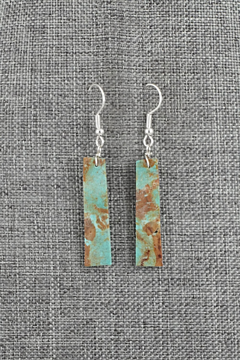 Turquoise & Sterling Silver Earrings - Tammy Nolcot