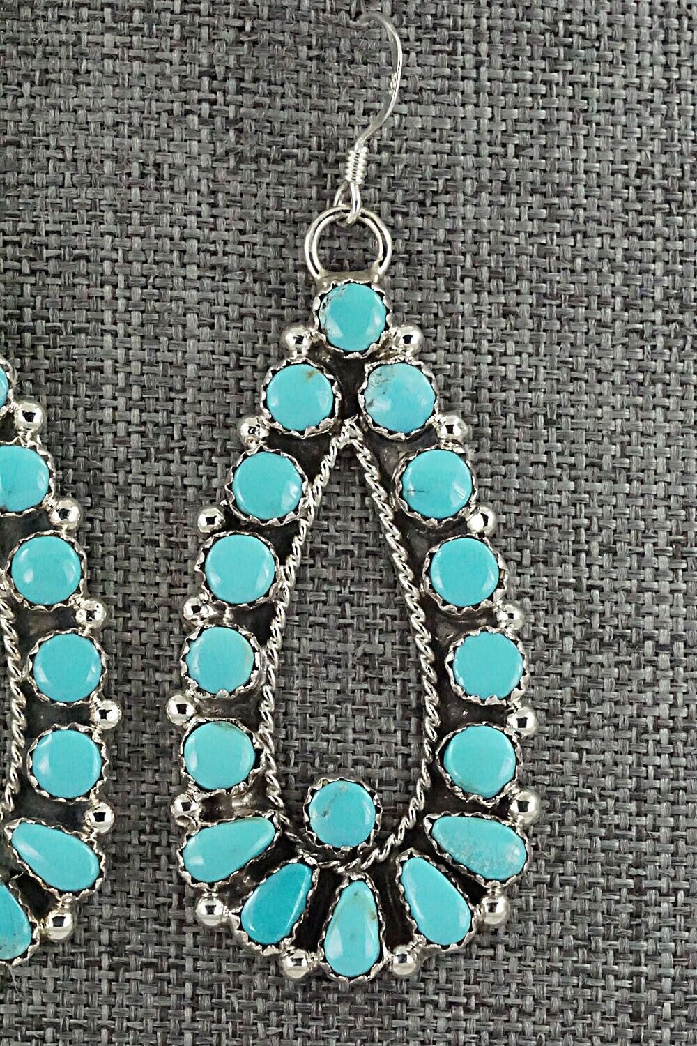 Turquoise & Sterling Silver Earrings - Alicia Wilson