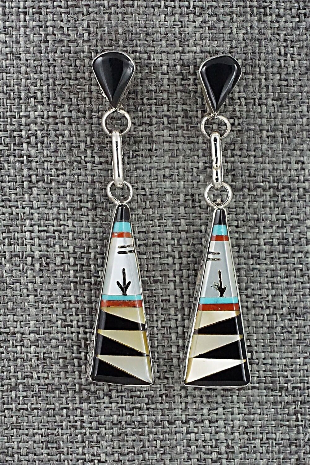 Multi-Stone & Sterling Silver Earrings - Jason Bobelu