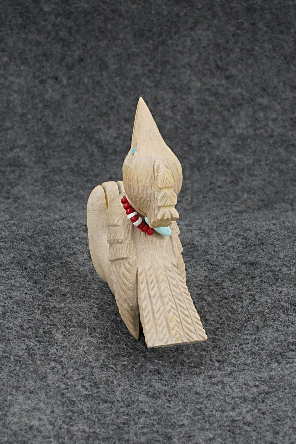 Roadrunner Zuni Fetish Carving - Douglas Martza