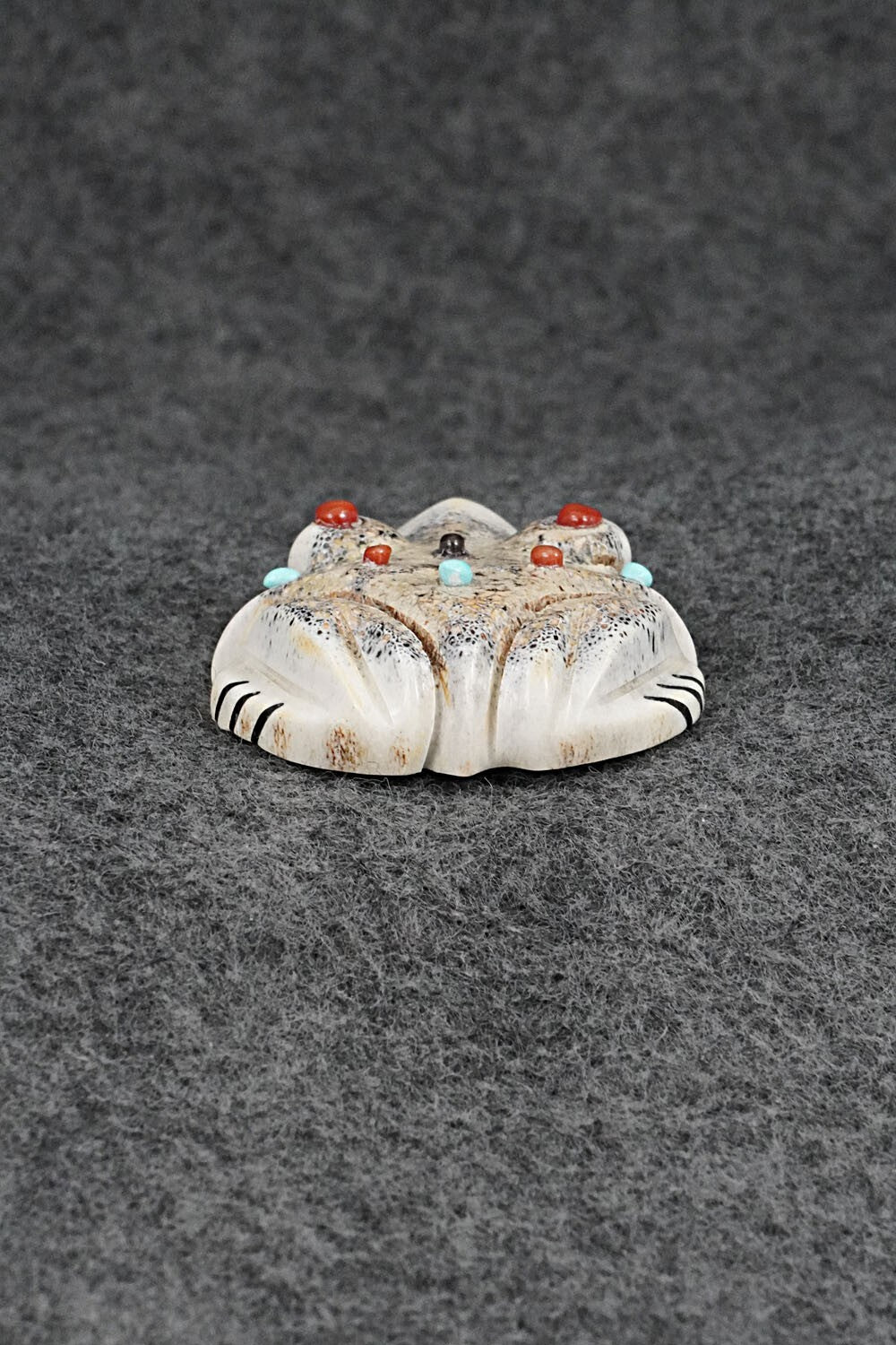 Frog Zuni Fetish Carving - Claudia Peina