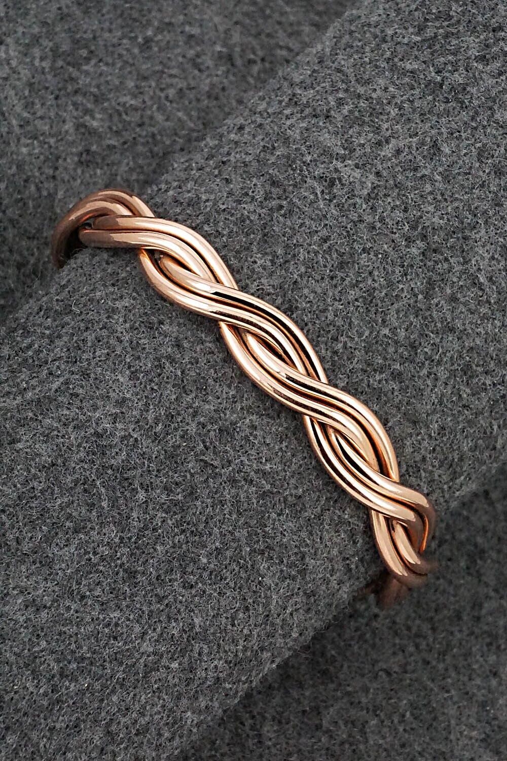 Copper Bracelet - Elaine Tahe