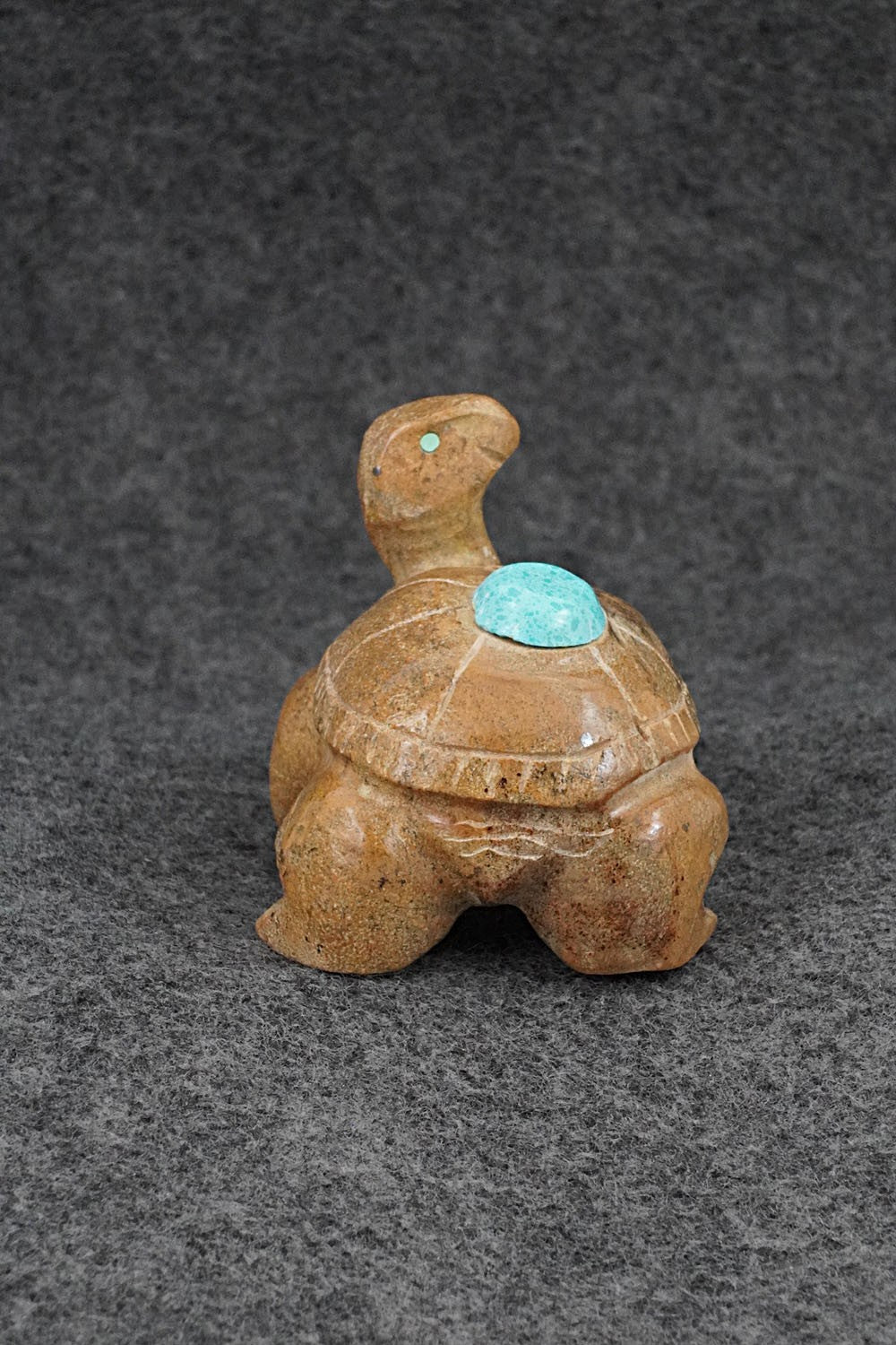 Turtle Zuni Fetish Carving - Freddie Leekya