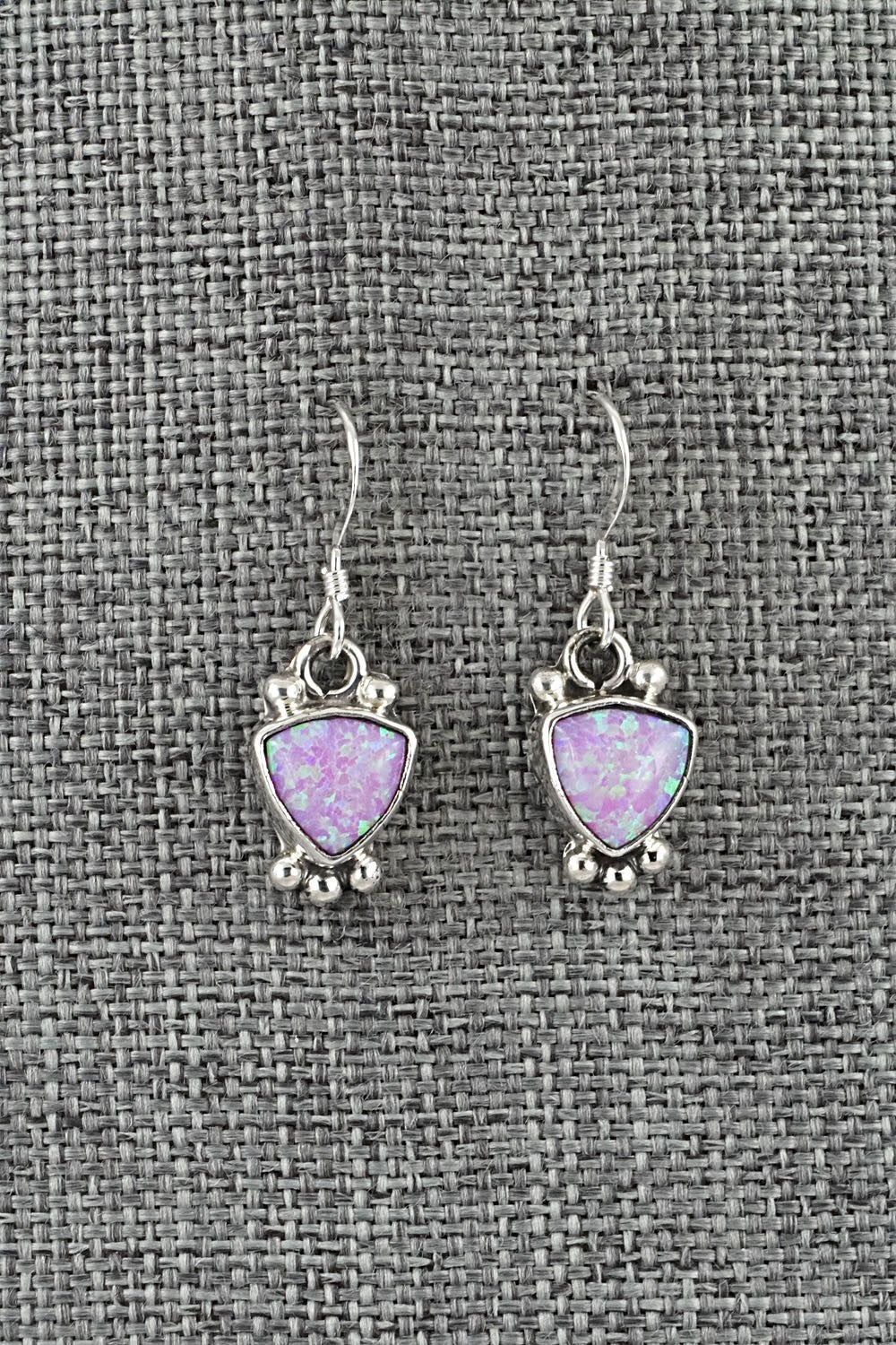 Opalite & Sterling Silver Earrings - Sharon McCarthy