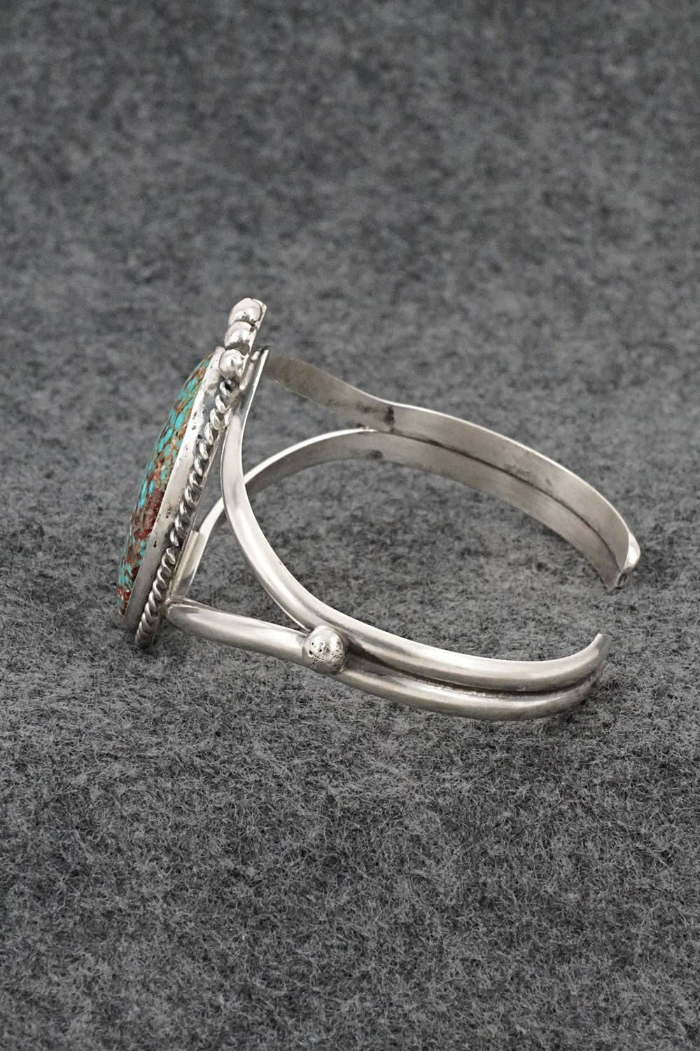 Turquoise & Sterling Silver Bracelet - Rena Begay