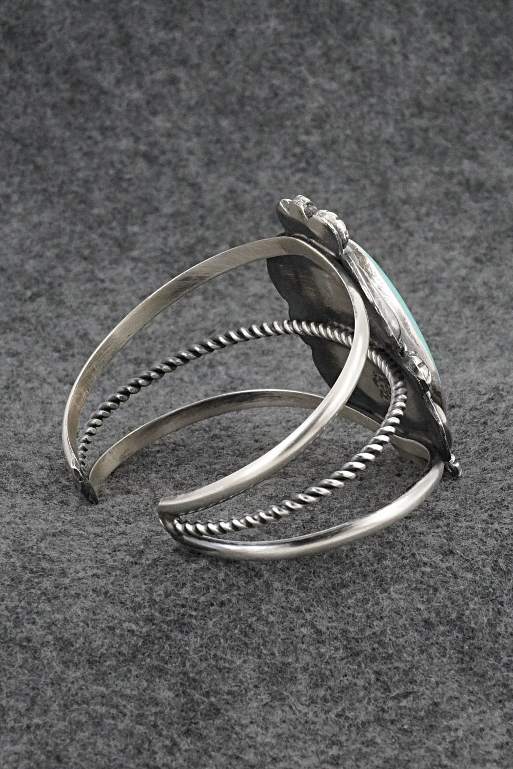 Turquoise & Sterling Silver Bracelet - Jeff James Jr.