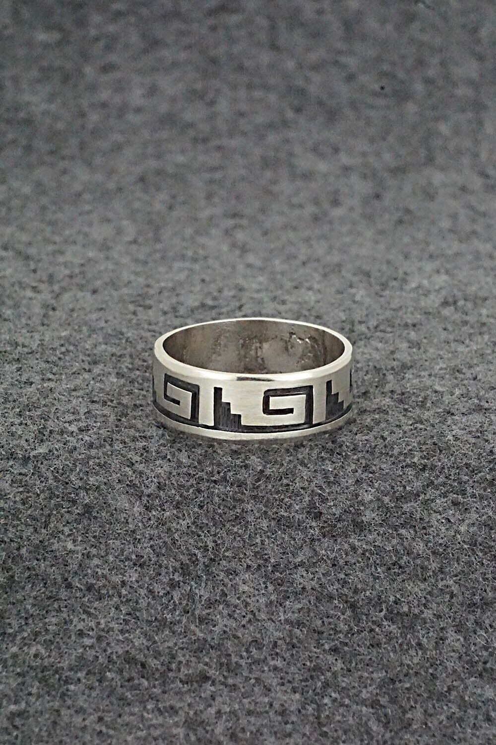 Sterling Silver Ring - Timothy Mowa - Size 13.5