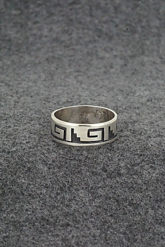Sterling Silver Ring - Timothy Mowa - Size 13.5