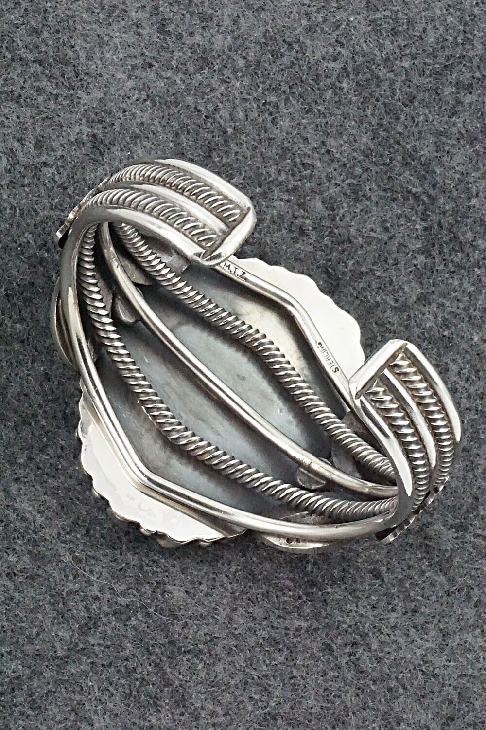 Turquoise & Sterling Silver Bracelet - Leon Martinez
