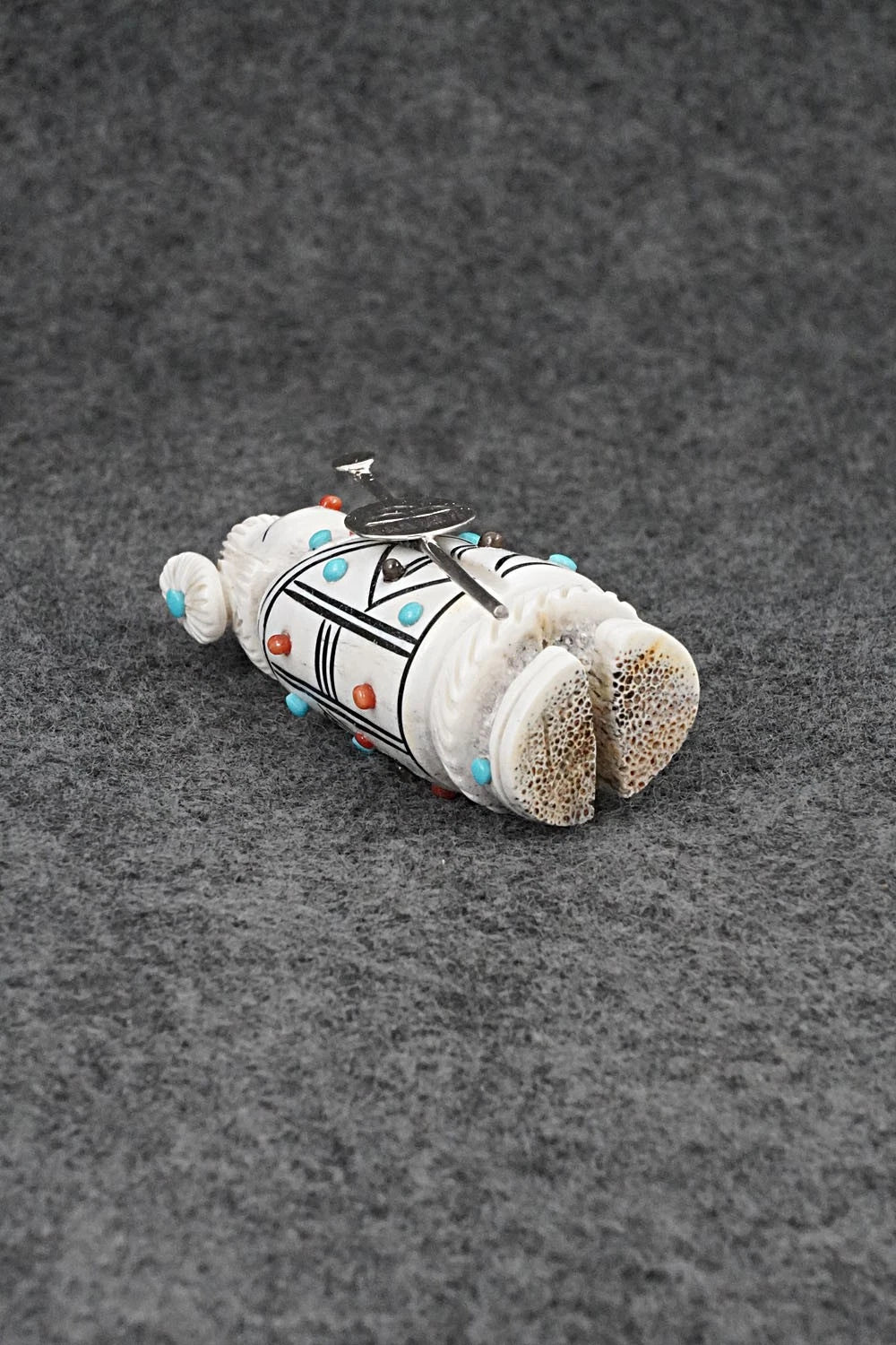 Warrior Zuni Fetish Carving - Claudia Peina