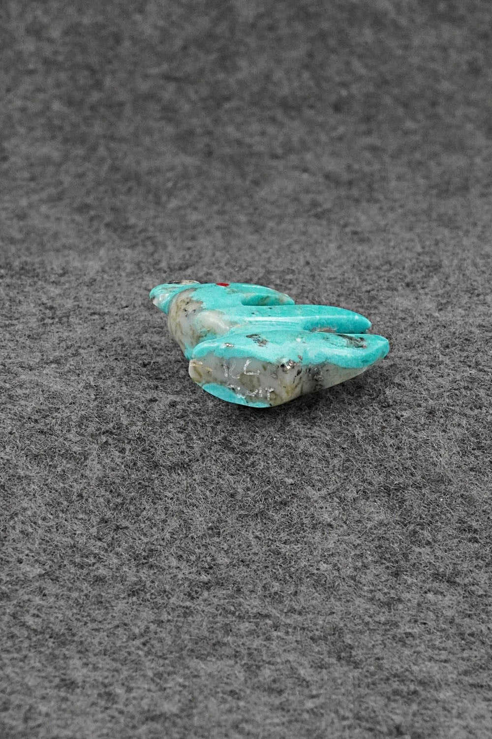 Dinosaur Zuni Fetish Carving - Kenric Laiwakete