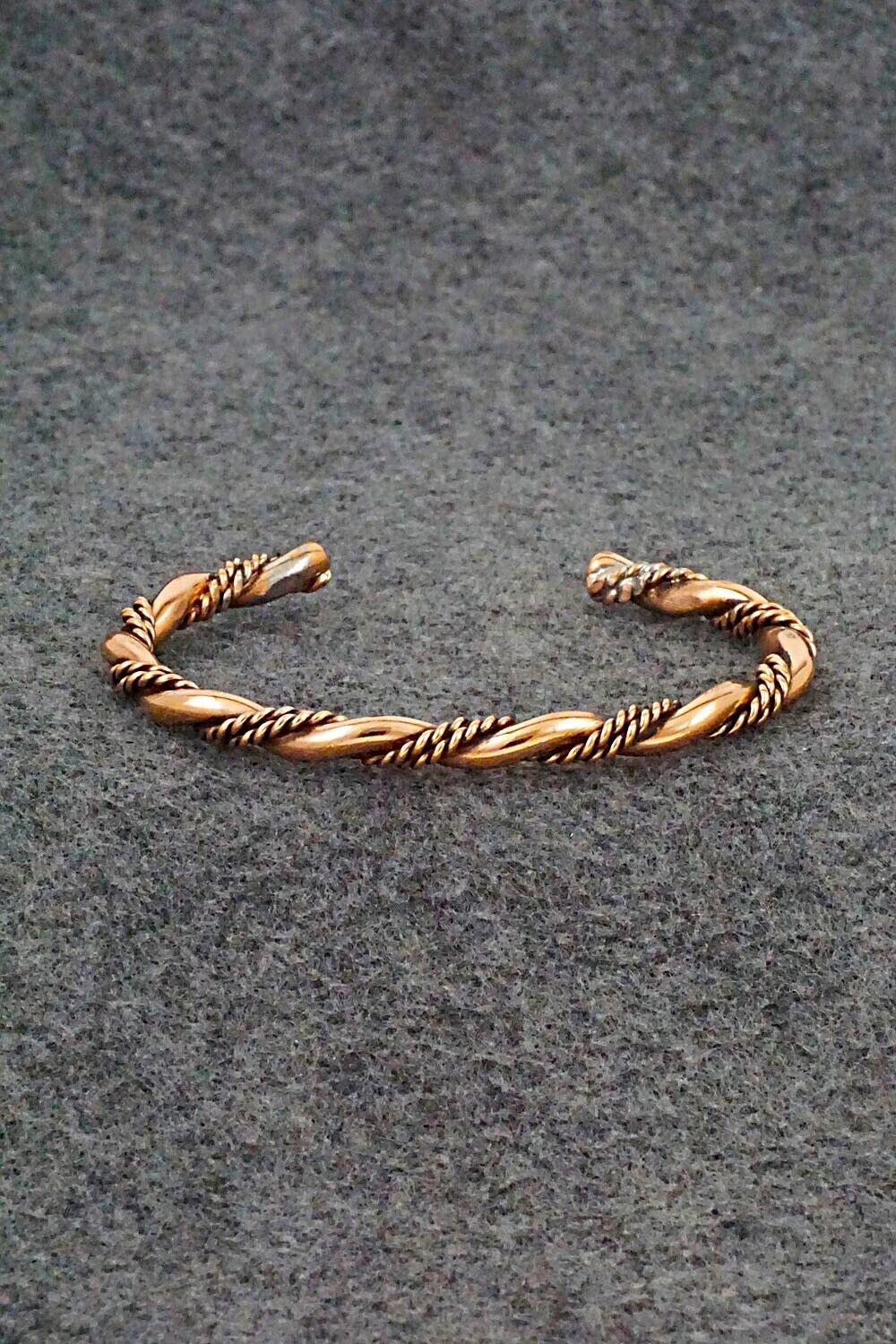 Copper Bracelet - Elaine Tahe