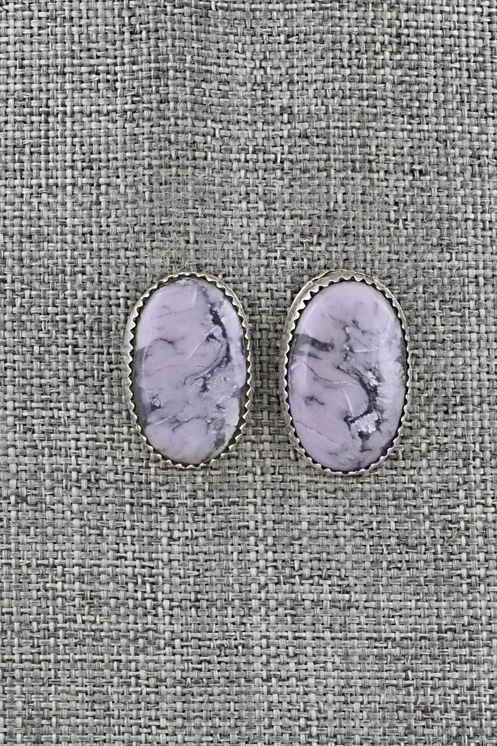 Morado & Sterling Silver Earrings - Murray Hannaweeka