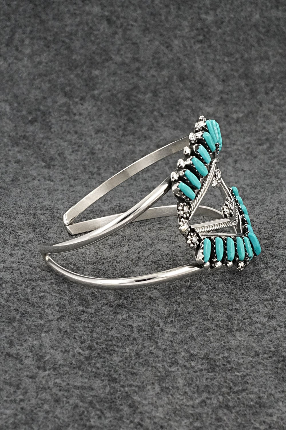 Turquoise & Sterling Silver Bracelet - Veronica Martza