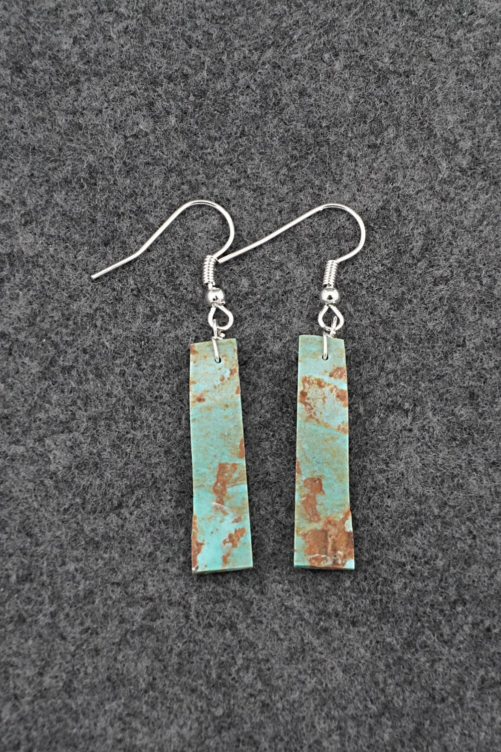 Turquoise & Sterling Silver Earrings - Tammy Nolcot