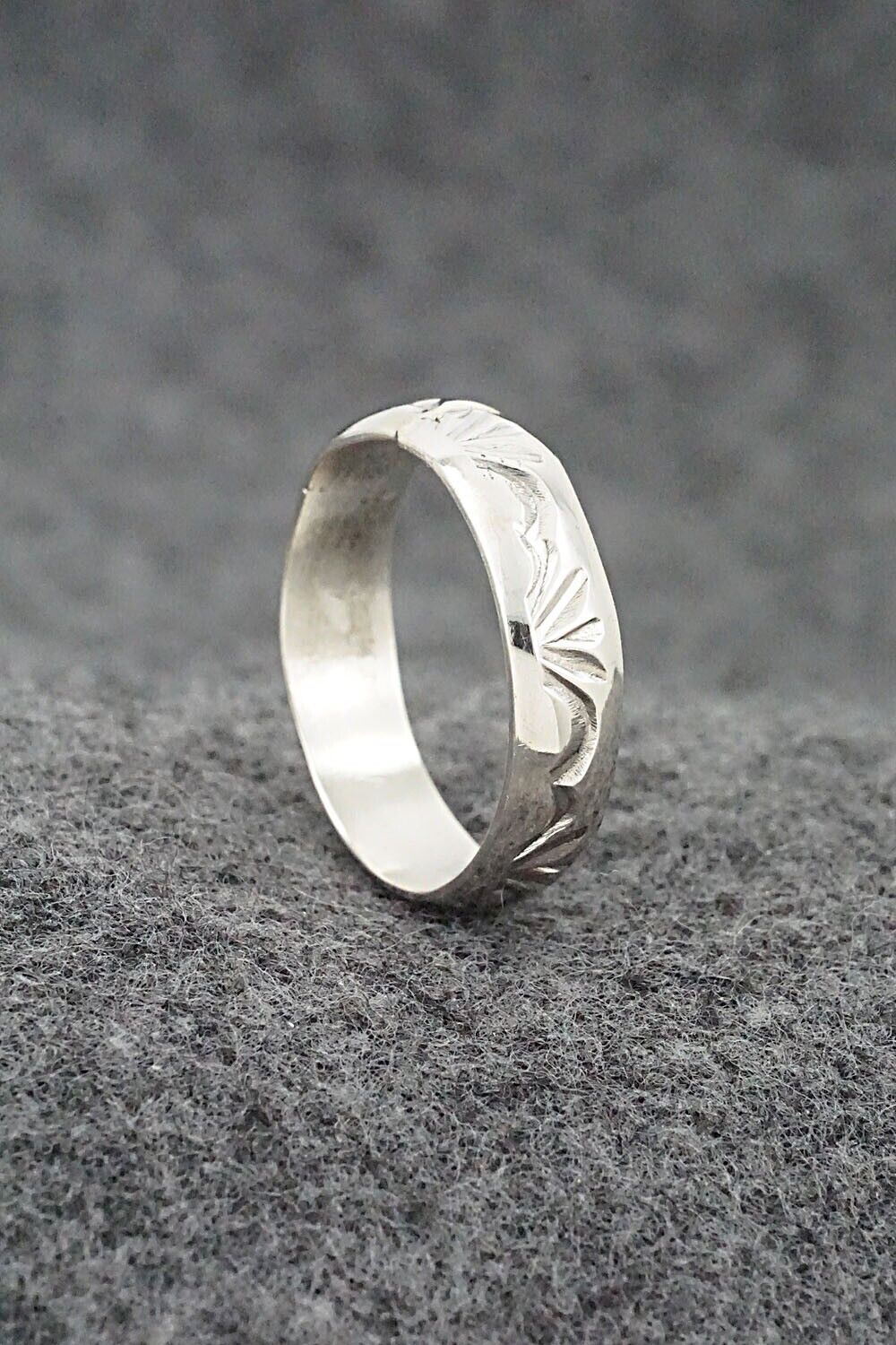 Sterling Silver Ring - Elaine Tahe - Size 10
