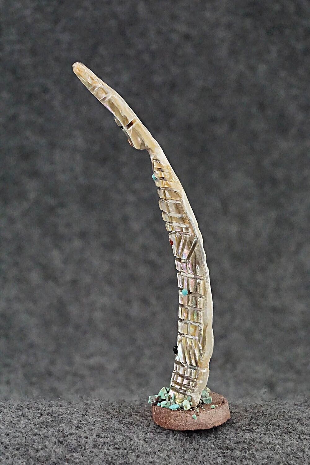 Corn Maiden Zuni Fetish Carving - Carl Etsate