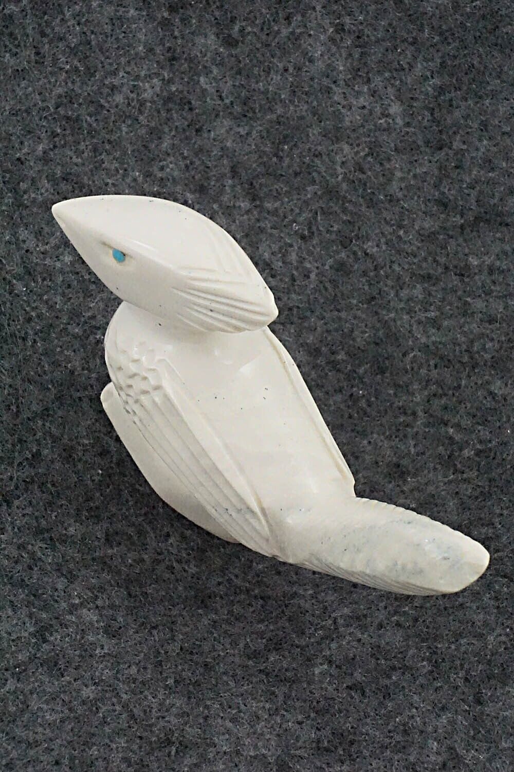 Roadrunner Zuni Fetish Carving - Gilbert Lonjose