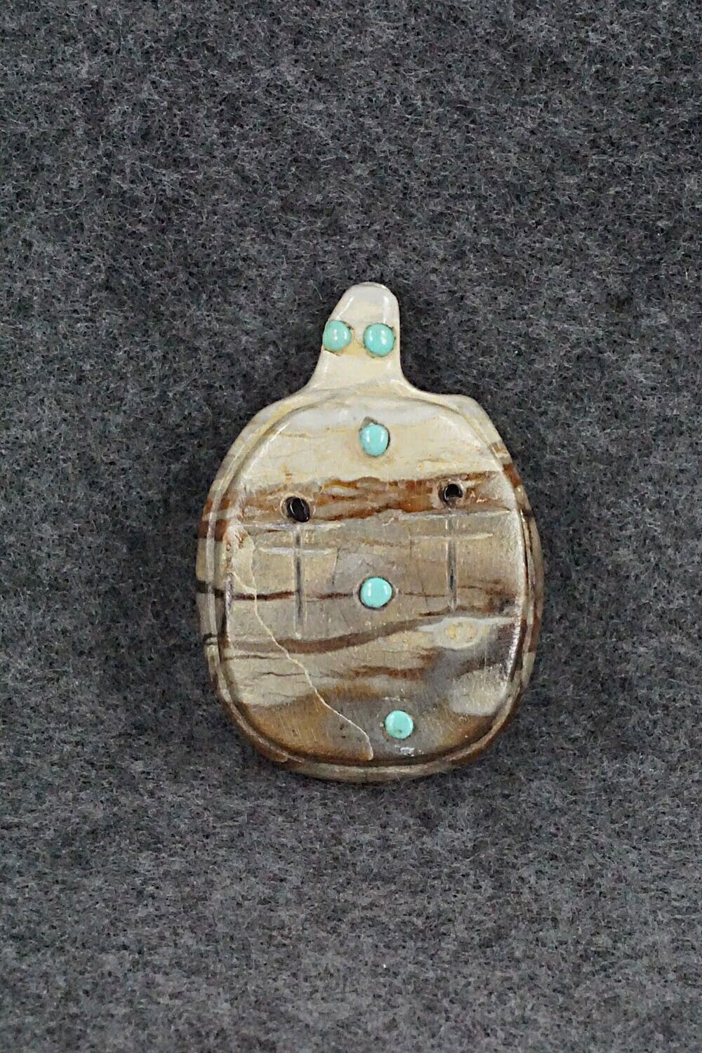Turtle Zuni Fetish Carving - Taylor Gia