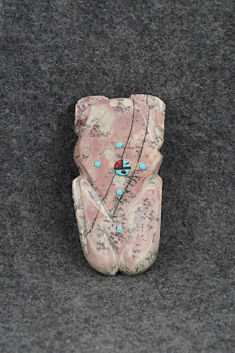 Frog Zuni Fetish Carving - Dannette Laate
