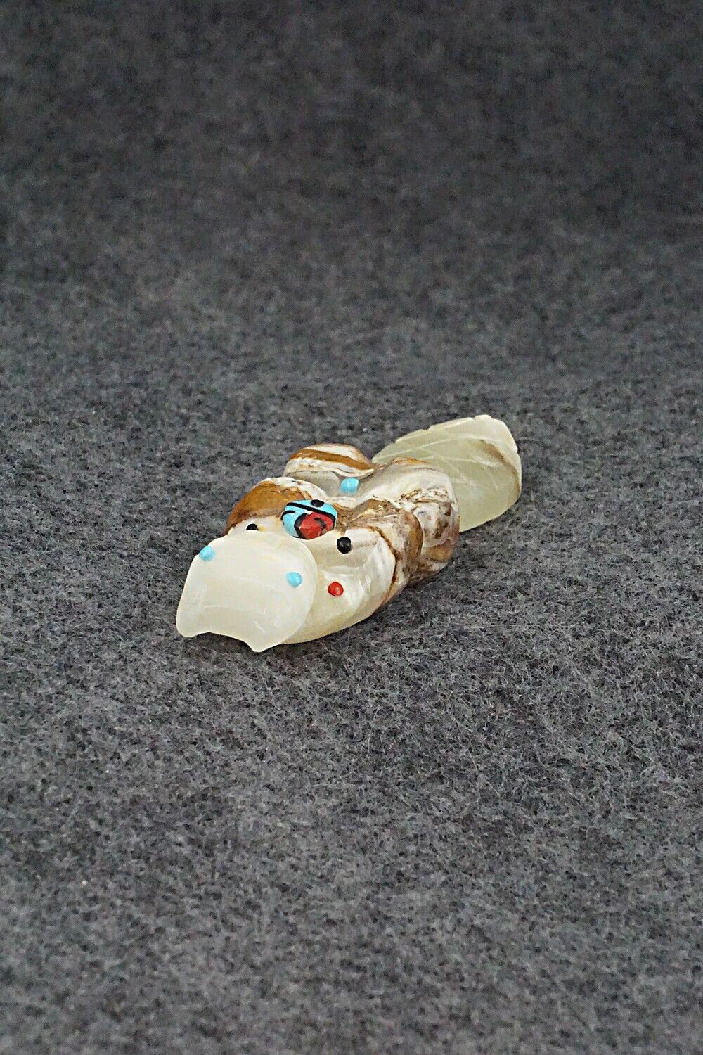 Beaver Zuni Fetish Carving - Danette Laate