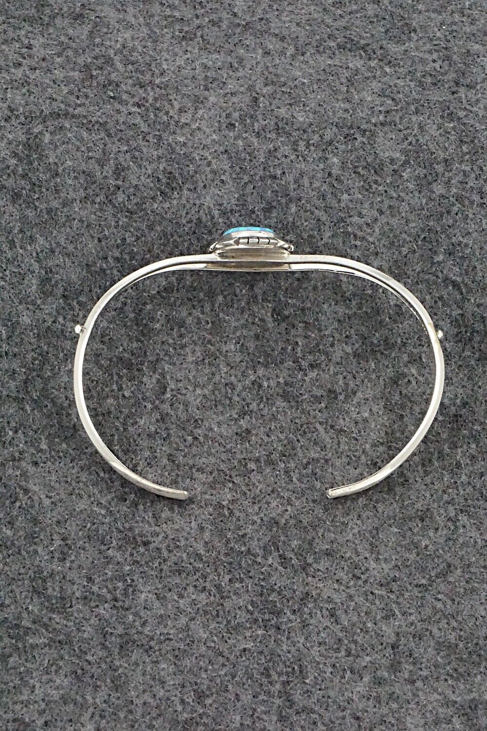 Opalite & Sterling Silver Bracelet - Amos Begay