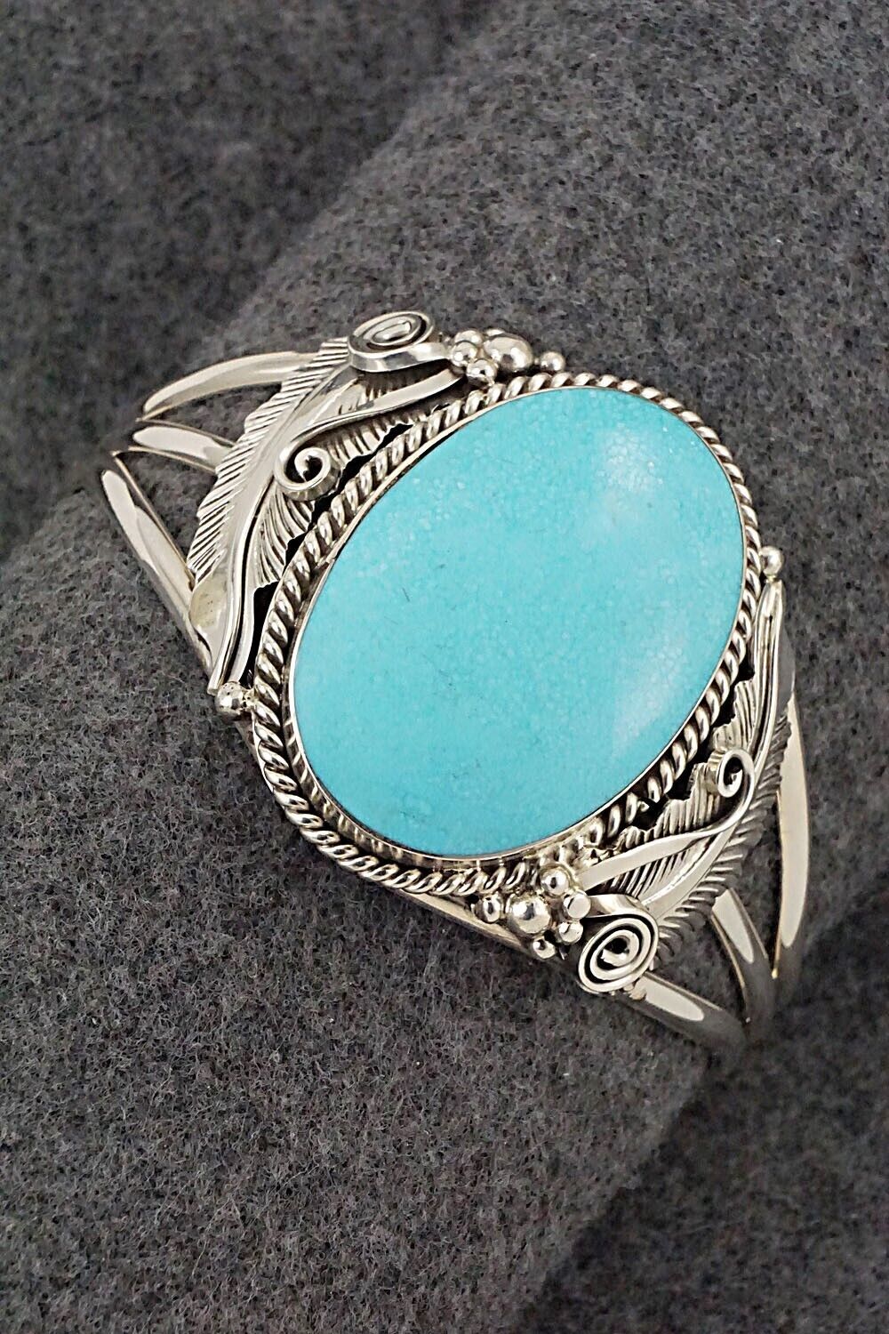 Turquoise & Sterling Silver Bracelet - Glen Smith