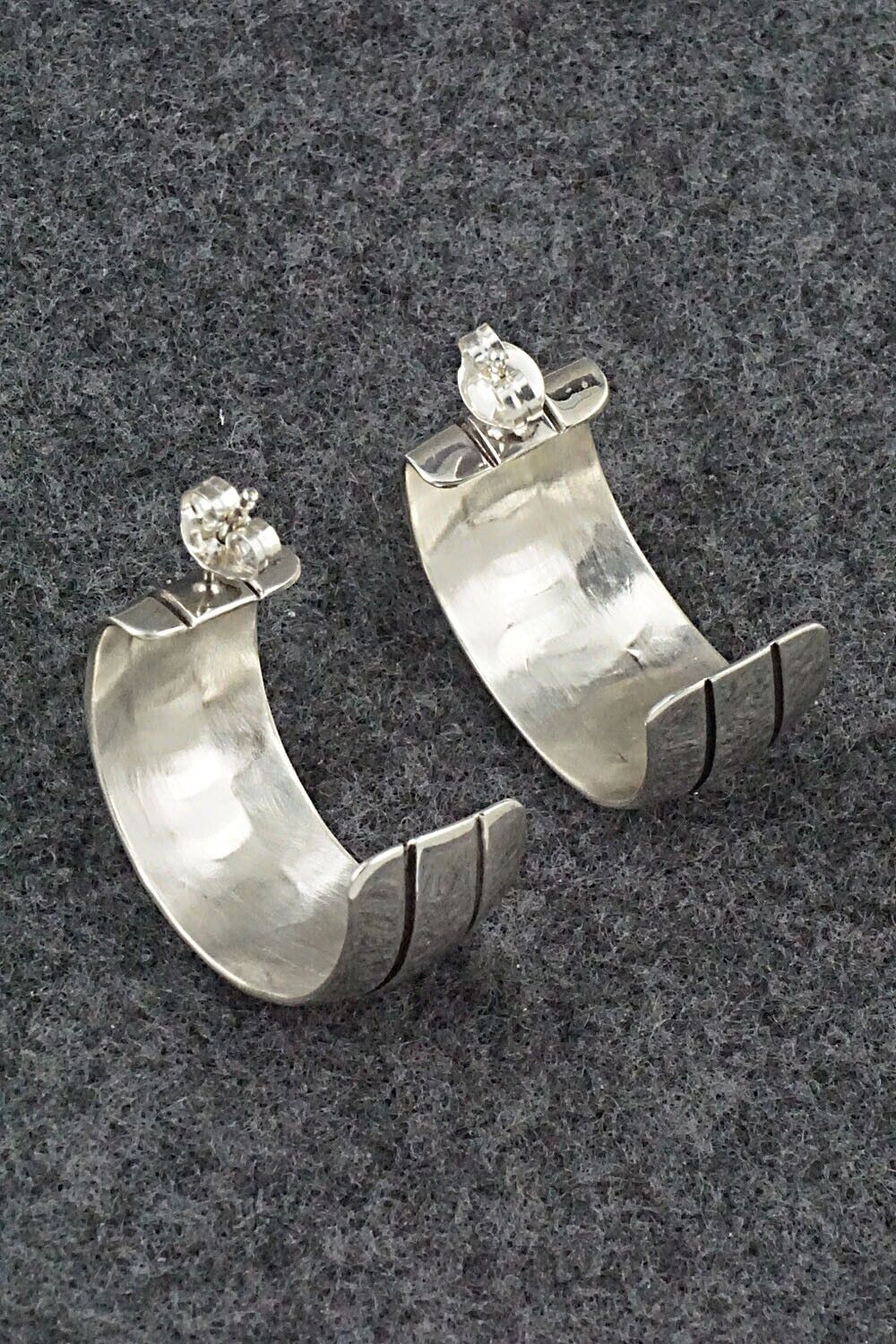 Sterling Silver & Gold Fill Hoop Earrings - Bruce Morgan