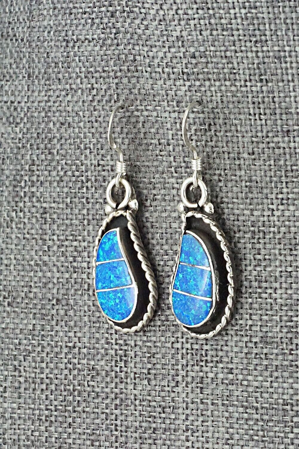 Opalite & Sterling Silver Earrings - Susie Lowsayatee