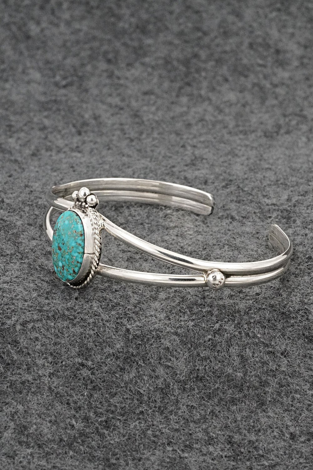 Turquoise & Sterling Silver Bracelet - Rena Begay
