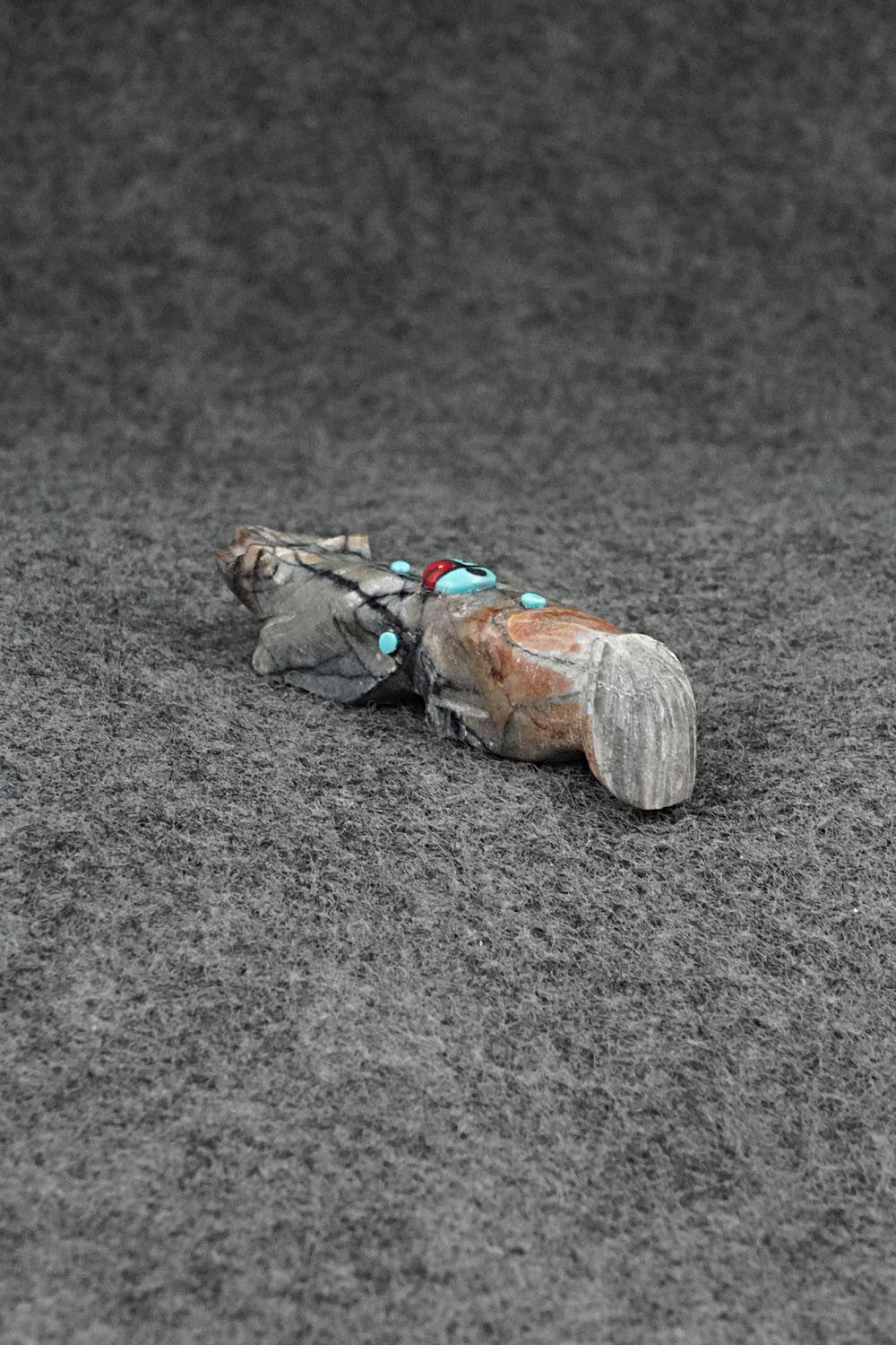 Fox Zuni Fetish Carving - Dannette Laate