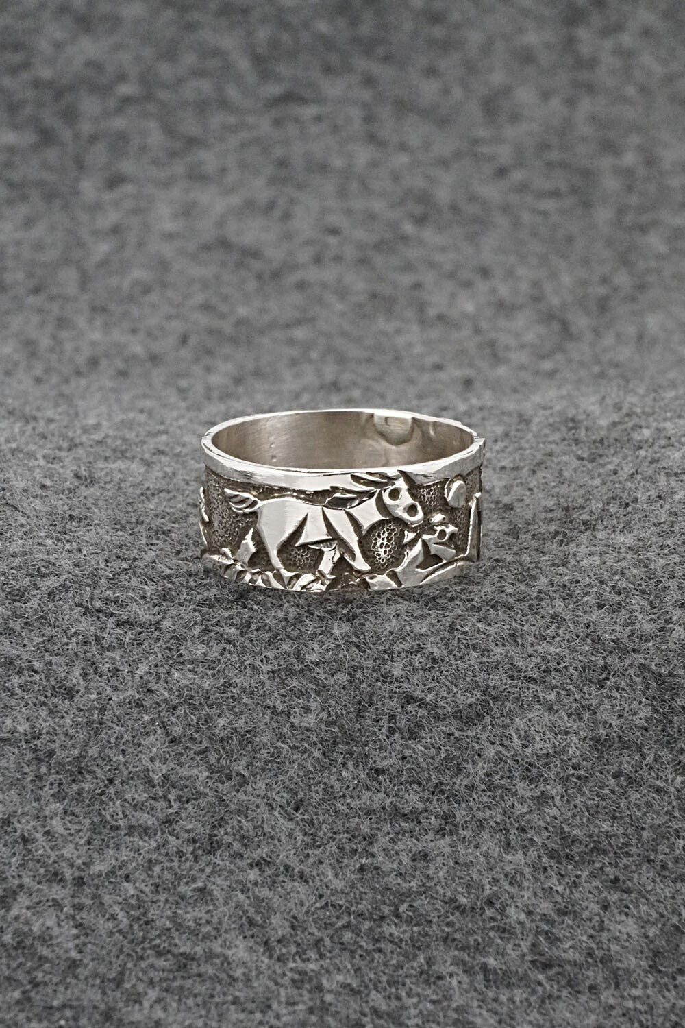 Sterling Silver Ring - Lloyd Becenti - Size 11.5