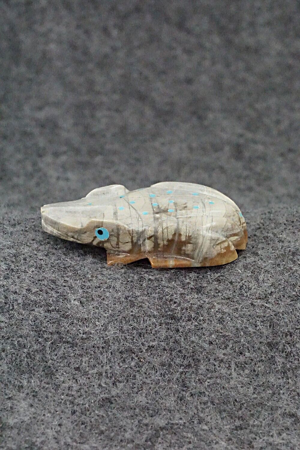 Frog Zuni Fetish Carving - Alex Tsethlikai