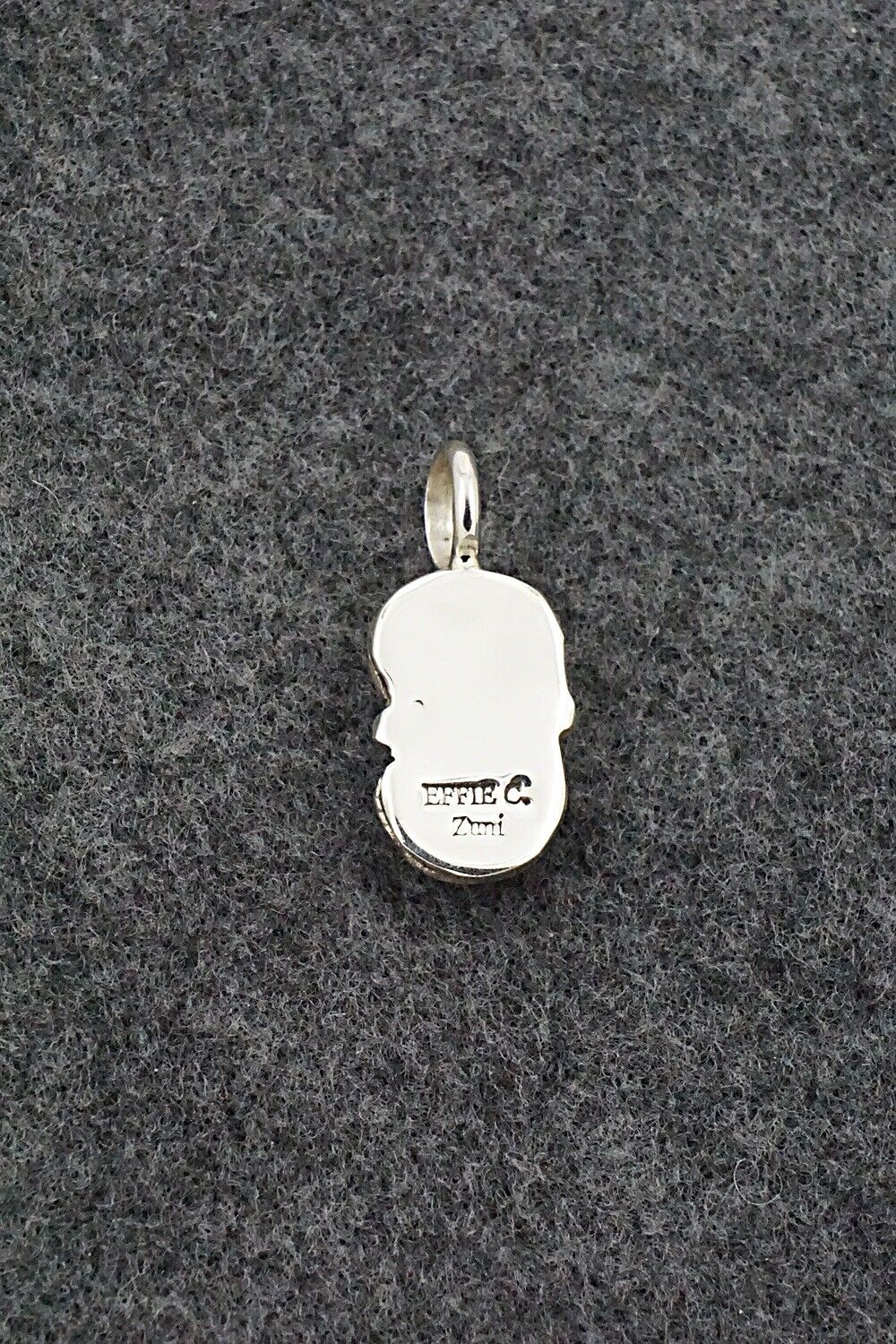 Turquoise and Sterling Silver Pendant - Joy Calavaza