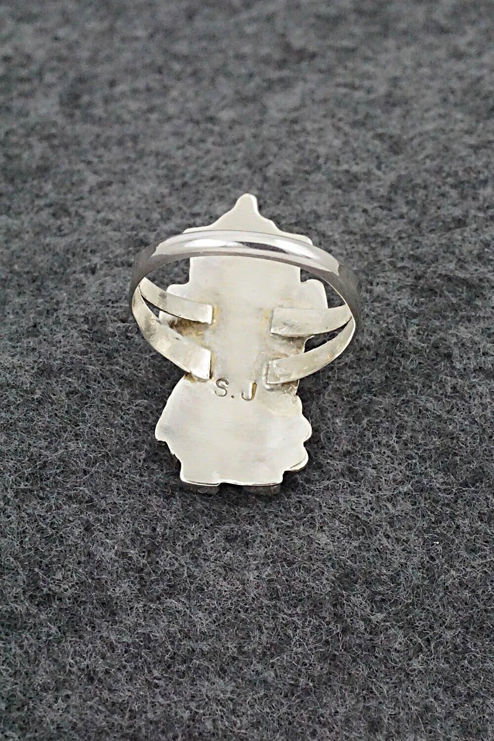 Multi-Stone & Sterling Silver Ring - Serena Johnson - Size 8