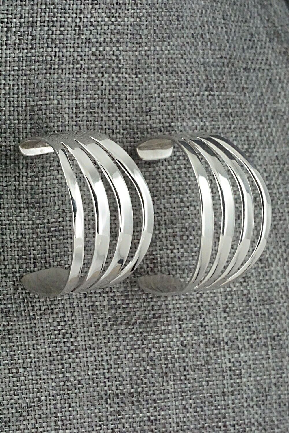 Sterling Silver Hoop Earrings - Grace Silver