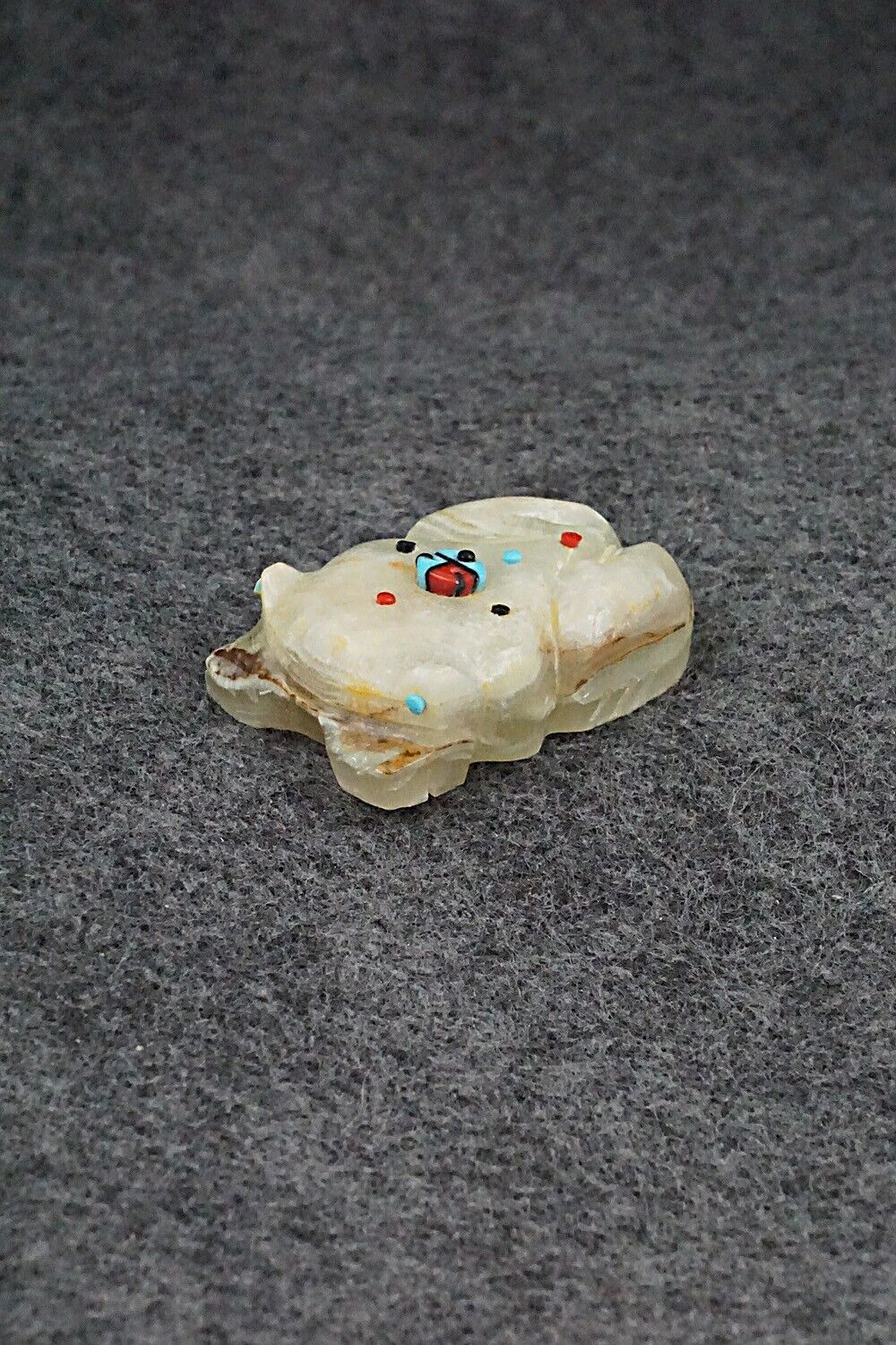 Frog Zuni Fetish Carving - Danette Laate