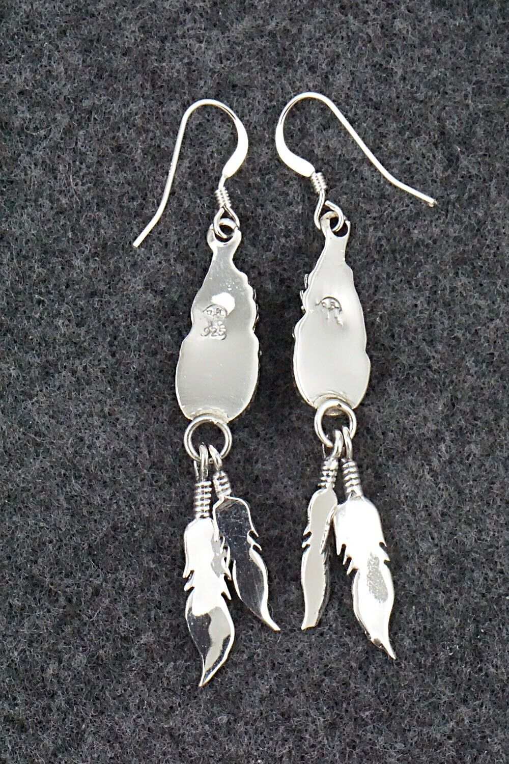 Turquoise & Sterling Silver Earrings - Judy Largo