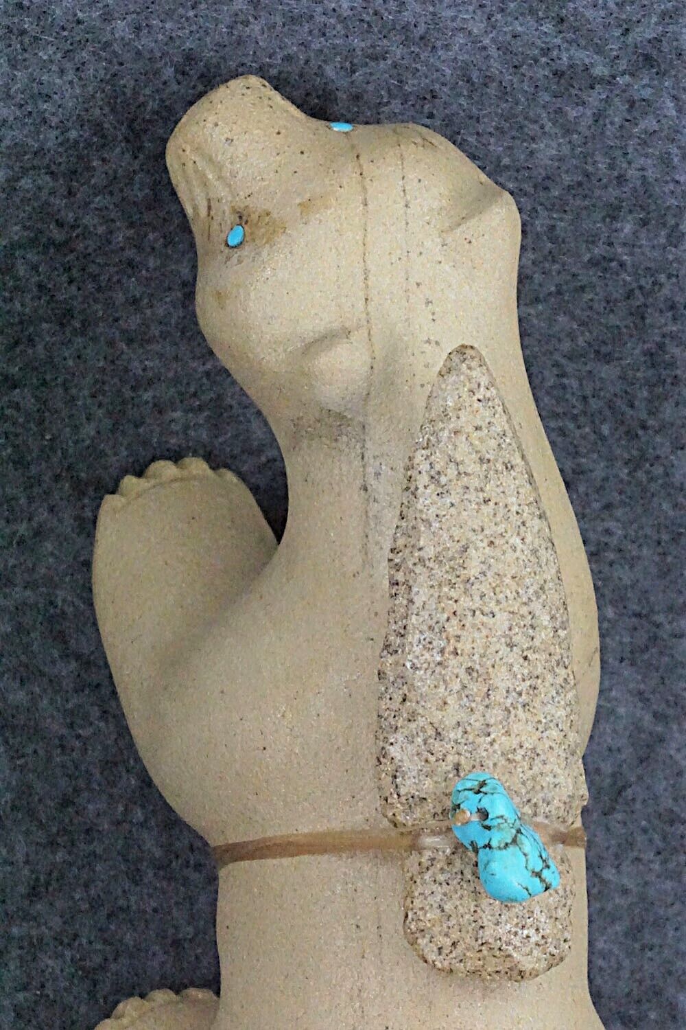 Mountain Lion Zuni Fetish Carving - Darrell Westika
